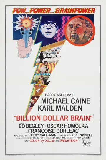 Plakat do filmu "Mózg za miliard dolarów" #1166359