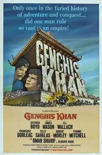 Plakat do filmu "Dżingis Chan" #1103468