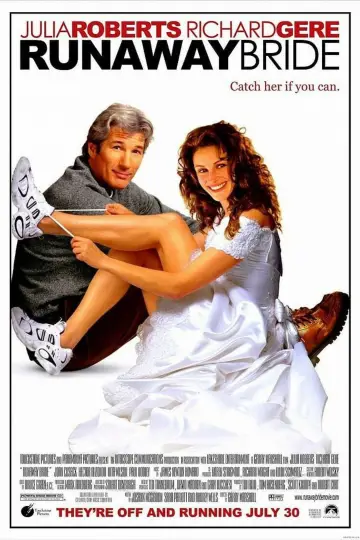 Plakat do filmu "Uciekająca Panna Młoda" #886454