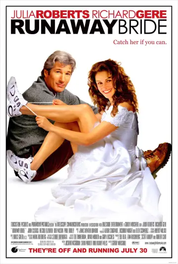 Plakat do filmu "Uciekająca Panna Młoda" #886456