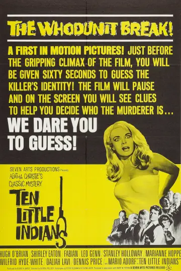 Plakat do filmu "Ten Little Indians" #1055235