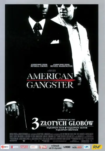 Plakat do filmu "Amerykański gangster" #627194