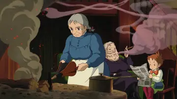 Zasłona do filmu "Ruchomy zamek Hauru" #161761
