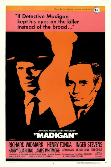 Plakat do filmu "Madigan" #663199