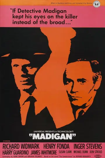 Plakat do filmu "Madigan" #663206