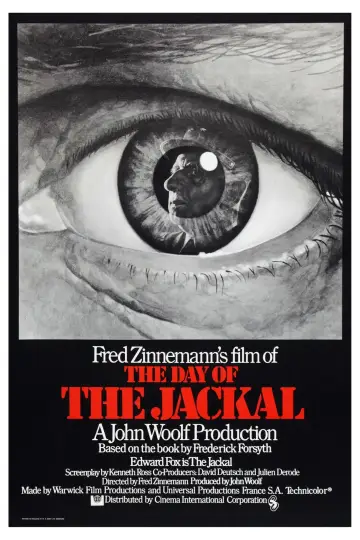 Plakat do filmu "Dzień szakala" #124546
