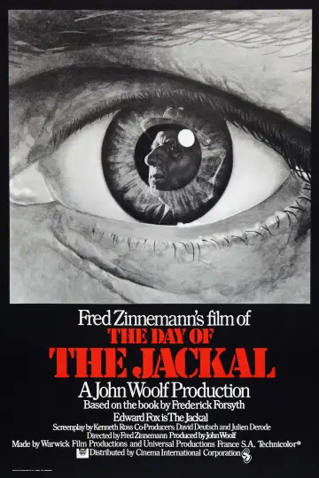 Plakat do filmu "Dzień szakala" #124547