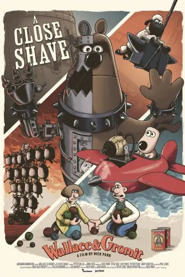 Plakat do filmu "Wallace i Gromit: Golenie Owiec" #977378