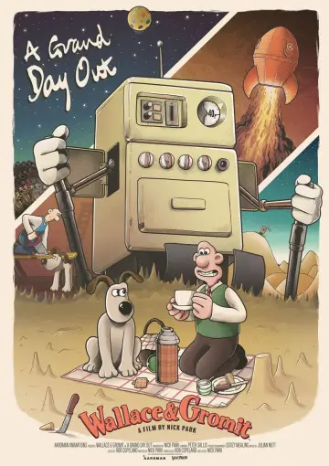 Plakat do filmu "Wallace i Gromit: Podróż na Księżyc" #793732