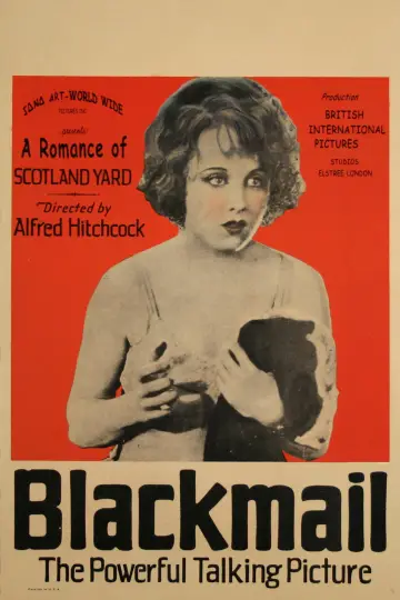 Plakat do filmu "Blackmail" #1047957