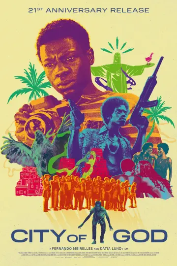 Plakat do filmu "Miasto Boga" #1215827