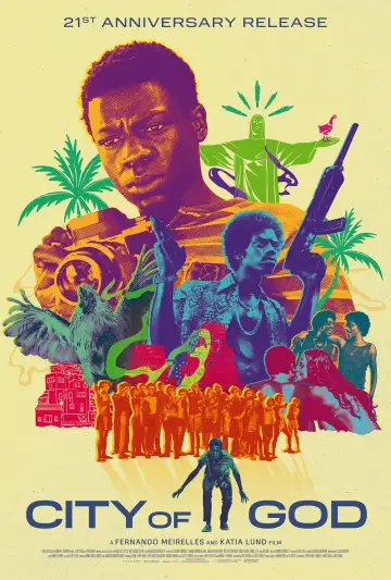 Plakat do filmu "Miasto Boga" #173954