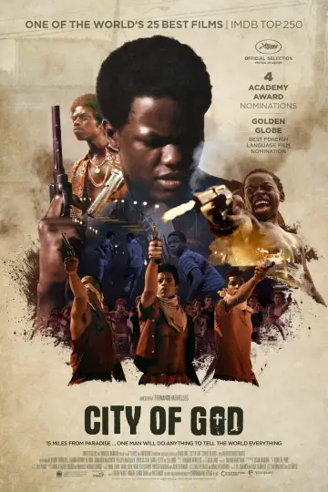 Plakat do filmu "Miasto Boga" #61483
