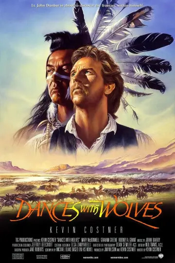 Plakat do filmu "Tańczący z wilkami" #55093
