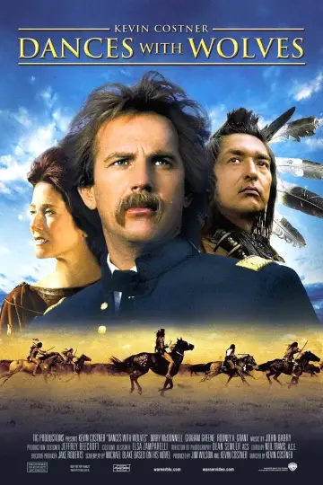 Plakat do filmu "Tańczący z wilkami" #55094