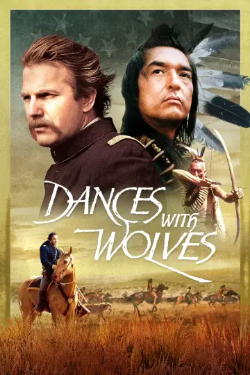 Plakat do filmu "Tańczący z wilkami" #614069