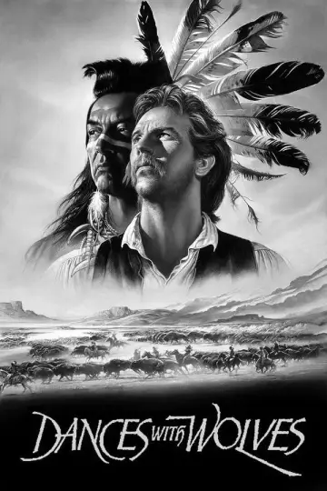 Plakat do filmu "Tańczący z wilkami" #614070