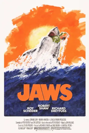 Plakat do filmu "Szczęki" #1178409