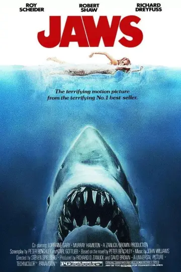 Plakat do filmu "Szczęki" #521105