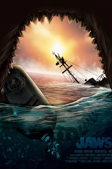 Plakat do filmu "Szczęki" #521298