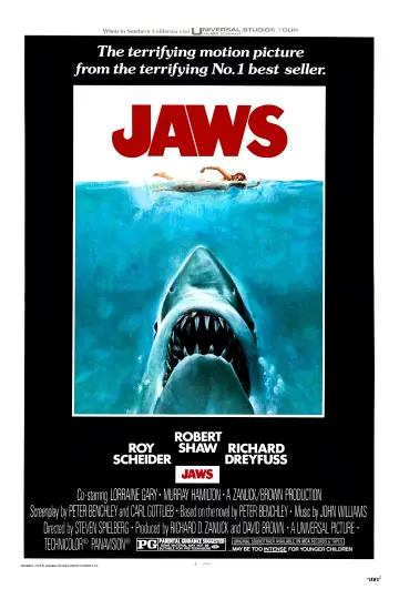 Plakat do filmu "Szczęki" #521331