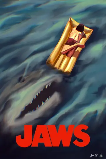 Plakat do filmu "Szczęki" #521418