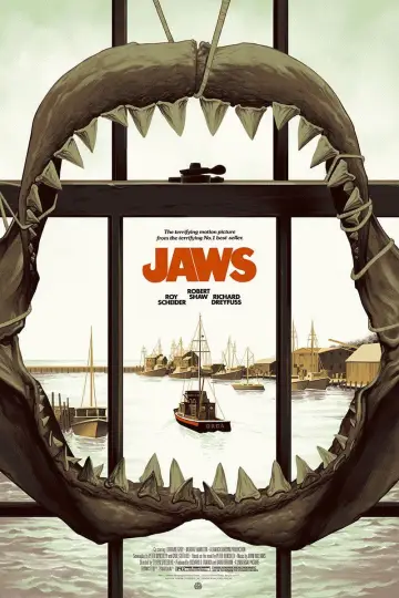 Plakat do filmu "Szczęki" #521531