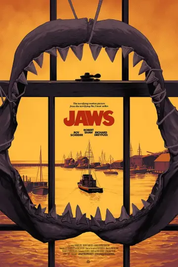 Plakat do filmu "Szczęki" #521533
