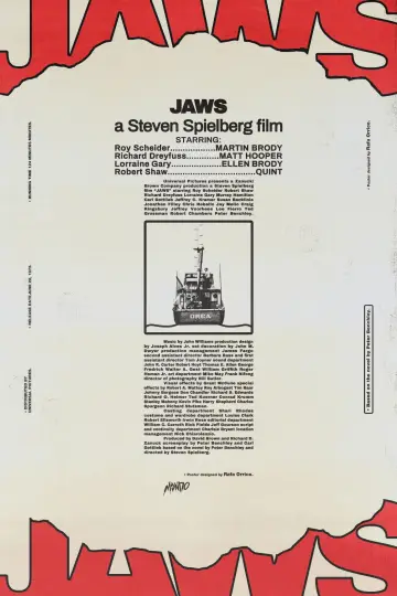 Plakat do filmu "Szczęki" #521547