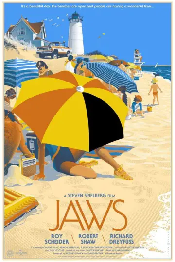 Plakat do filmu "Szczęki" #521557