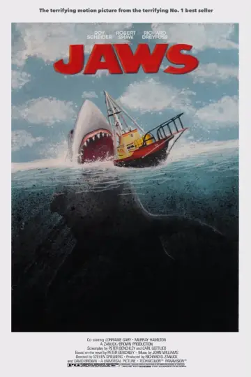 Plakat do filmu "Szczęki" #53713