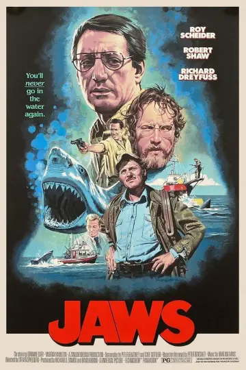 Plakat do filmu "Szczęki" #53734