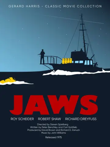 Plakat do filmu "Szczęki" #768251