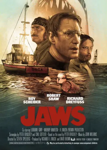 Plakat do filmu "Szczęki" #768252