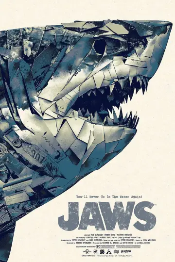 Plakat do filmu "Szczęki" #768257