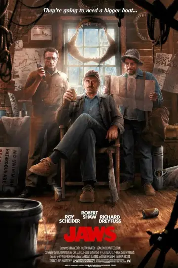 Plakat do filmu "Szczęki" #768259