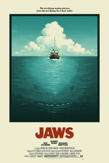 Plakat do filmu "Szczęki" #768264