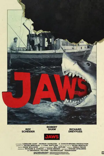 Plakat do filmu "Szczęki" #768270