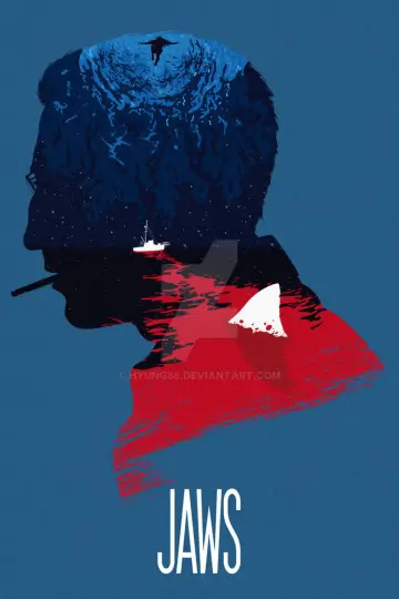 Plakat do filmu "Szczęki" #768279