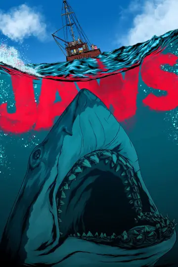 Plakat do filmu "Szczęki" #768292