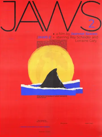Plakat do filmu "Szczęki 2" #310343