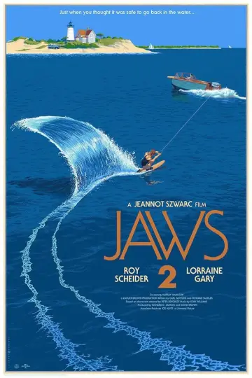 Plakat do filmu "Szczęki 2" #310351