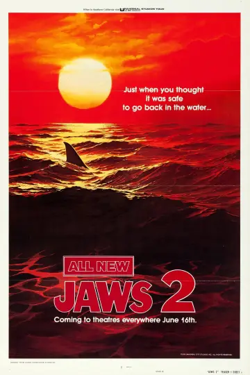 Plakat do filmu "Szczęki 2" #310358