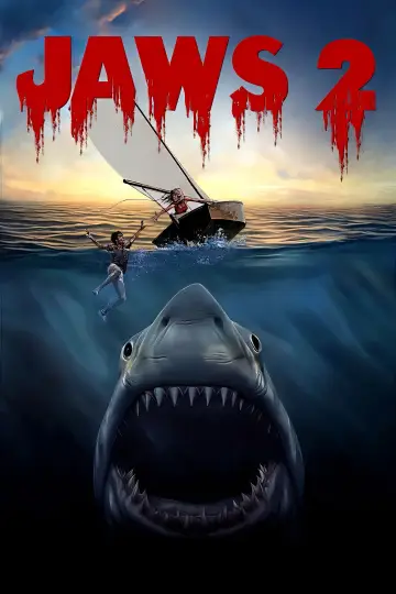 Plakat do filmu "Szczęki 2" #789995