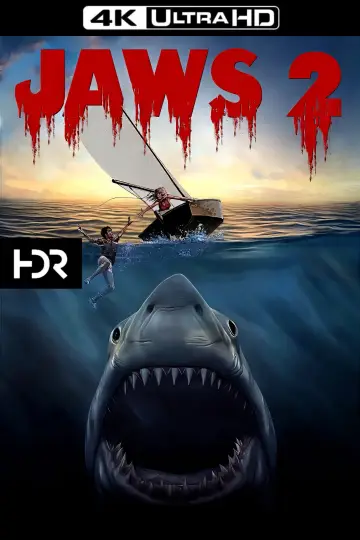 Plakat do filmu "Szczęki 2" #789996