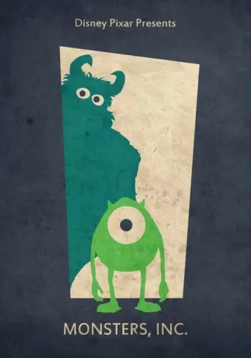 Plakat do filmu "Potwory i spółka" #12024