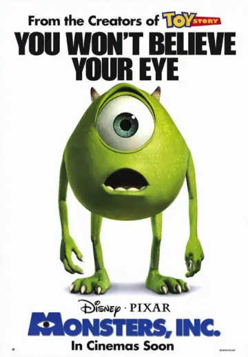 Plakat do filmu "Potwory i spółka" #753322
