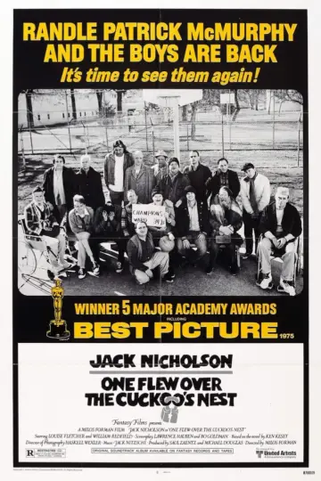 Plakat do filmu "Lot nad kukułczym gniazdem" #46347