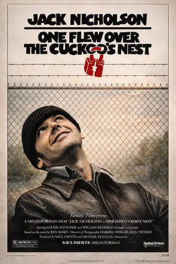 Plakat do filmu "Lot nad kukułczym gniazdem" #600409