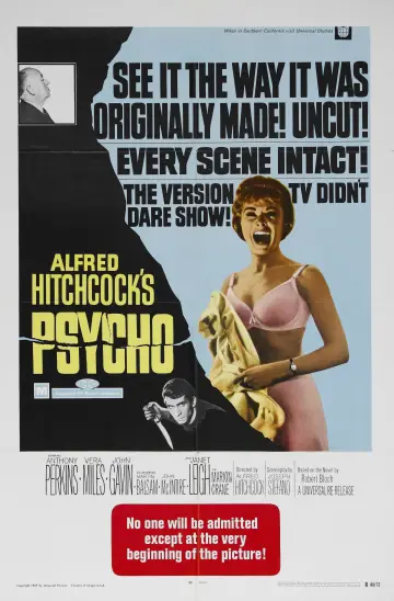 Plakat do filmu "Psychoza" #174028